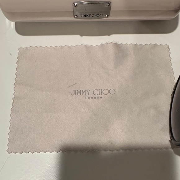 Jimmy Choo Black aviator Sunglasses
